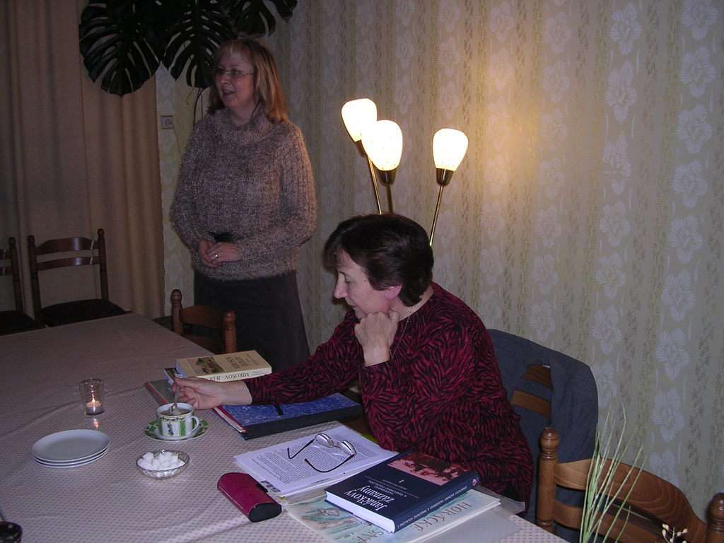 Posezení s paní Jaroslavou Paulusovou 2007