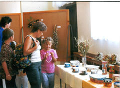   Výstava suchých vazeb a keramiky