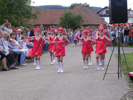 Vystoupení mažoretek SK Batelov